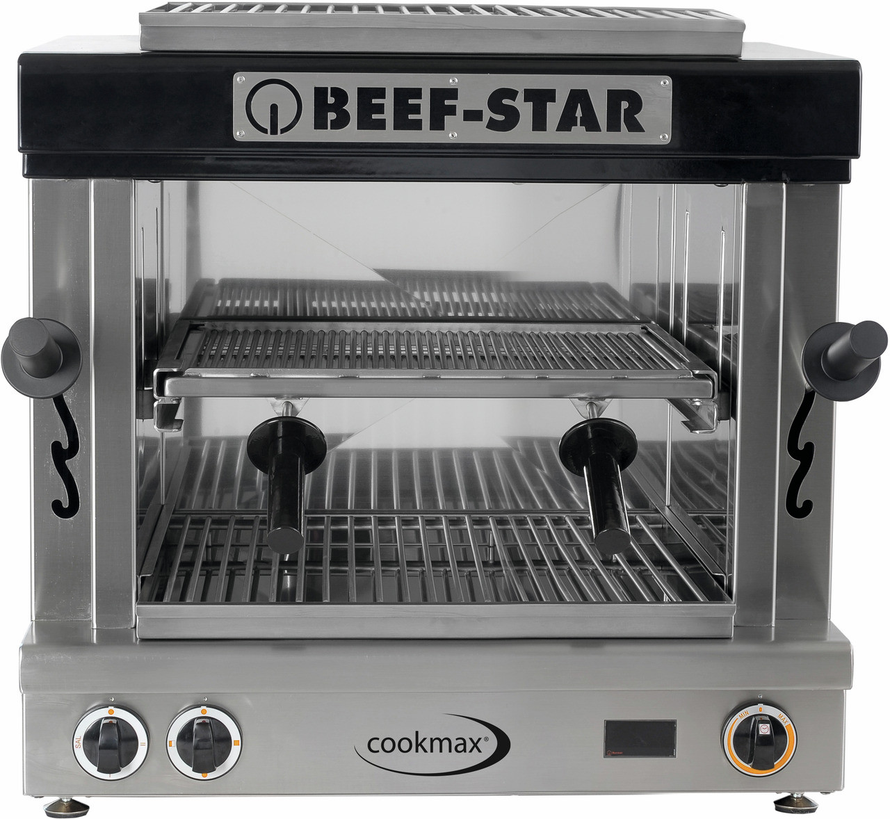 Hochtemperaturgrill Beef-Star 2 Heizzonen 600 x 520 x 600 mm